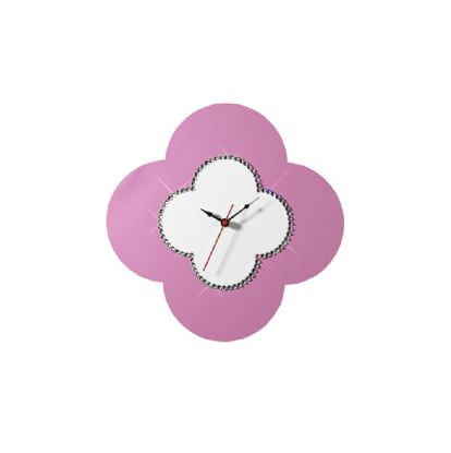 IL70119  Infinity Crystal Flower Clock